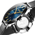OLEVS marque maille acier bracelet milanais Quartz montres pour hommes mode décontracté mince étanche Couple montre pour garçon